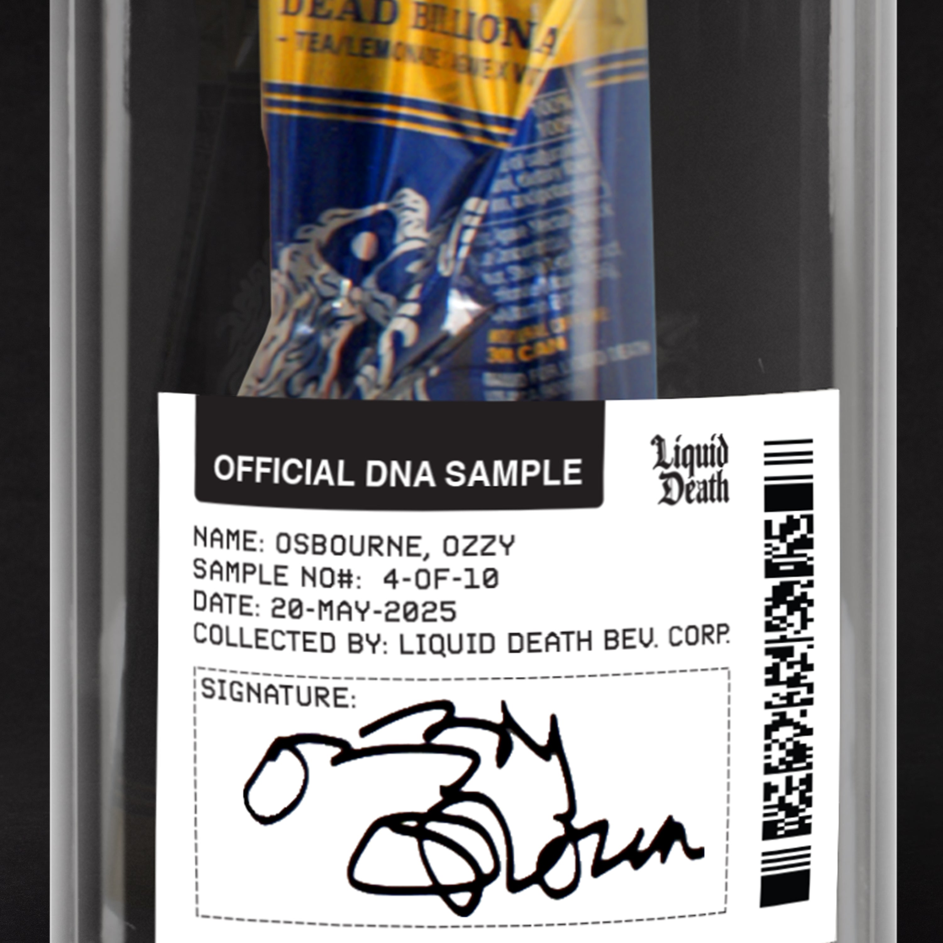 Alternative view of Infinitely Recyclable Ozzy DNA
