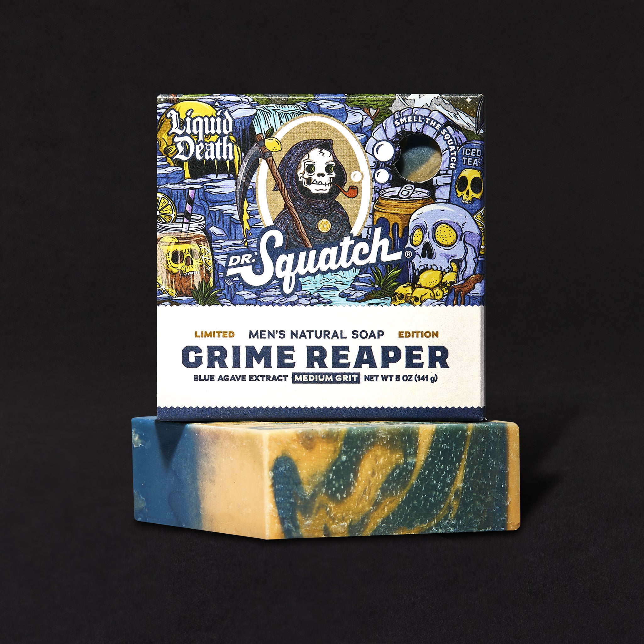 Alternative view of Liquid Death x Dr. Squatch Soap Bundle