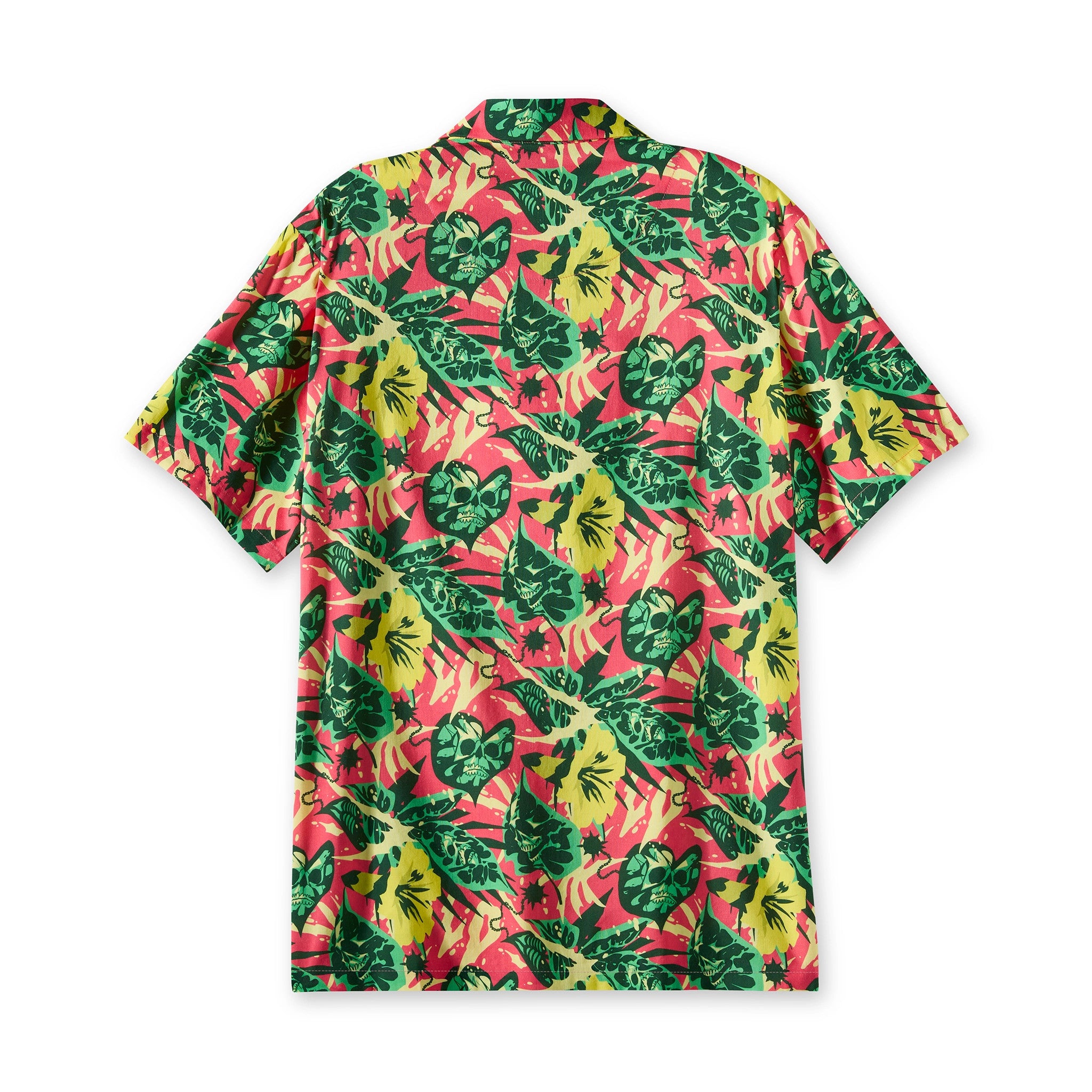 Alternative view of Death's A Beach Button-Up
